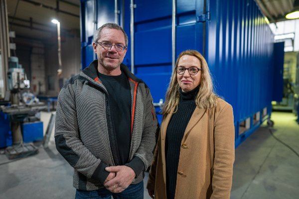 Björn Famulla und Claudia Weber, Metallbau Famulla GmbH